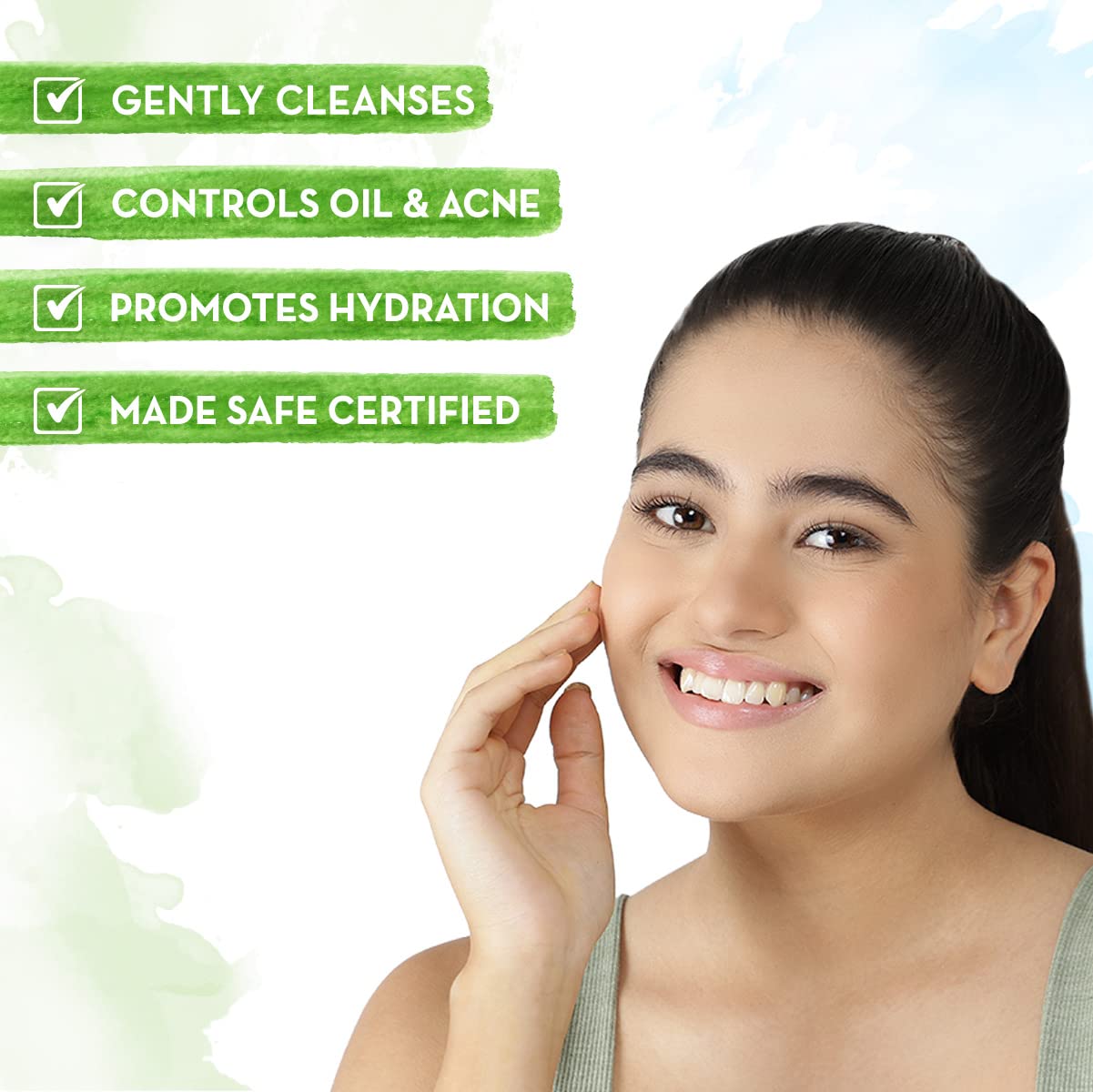 Mamaearth Multani Mitti Face Wash with Multani Mitti & Bulgarian Rose For Oil Control & Acne - 50 ml