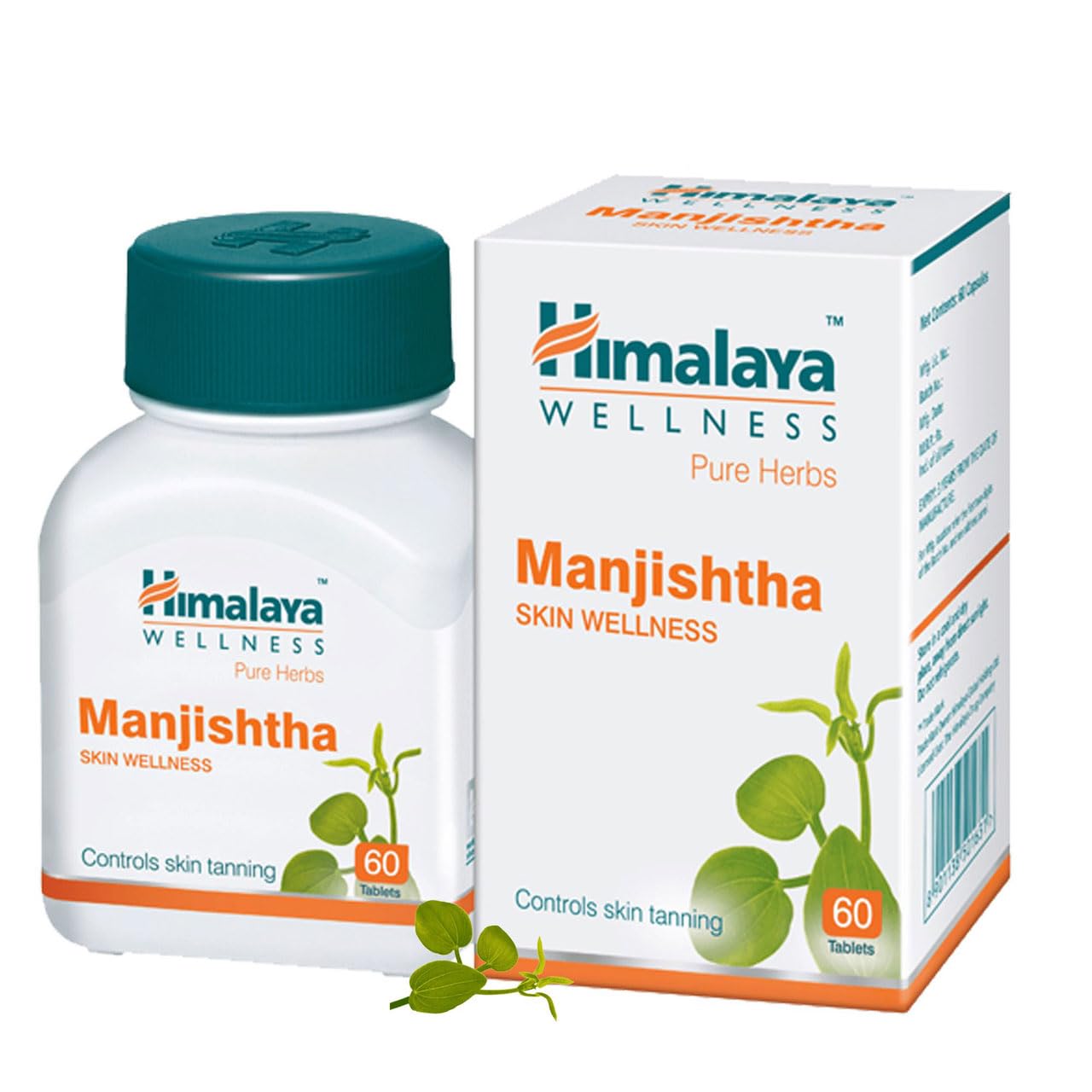 Himalaya Wellness Manjishtha skin wellness product packaging on a white background