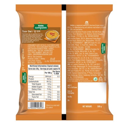 Tata Sampann Toor Dal, 500g