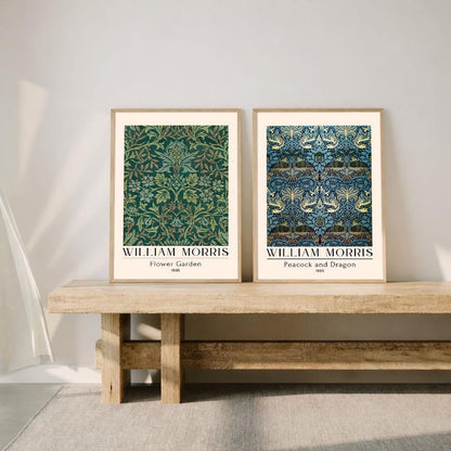 Set of 2 wall art paintings for living room & wall painting for bedroom wall decor - (10x13 Inch framed poster, Paintings for home decor)