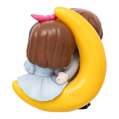 eCraftIndia Valentine Gift for Girlfriend Boyfriend Romantic Love Moon Couple Showpiece Valentine Day Gift for Husband Wife Special Love Her Him | Valentine Day Decoration Items