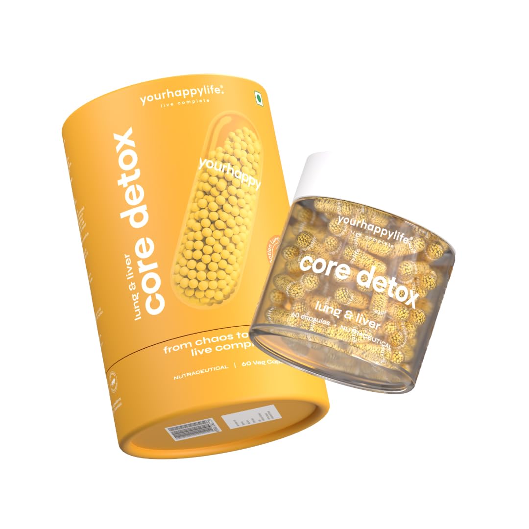YourHappyLife core detox product packaging on a white background