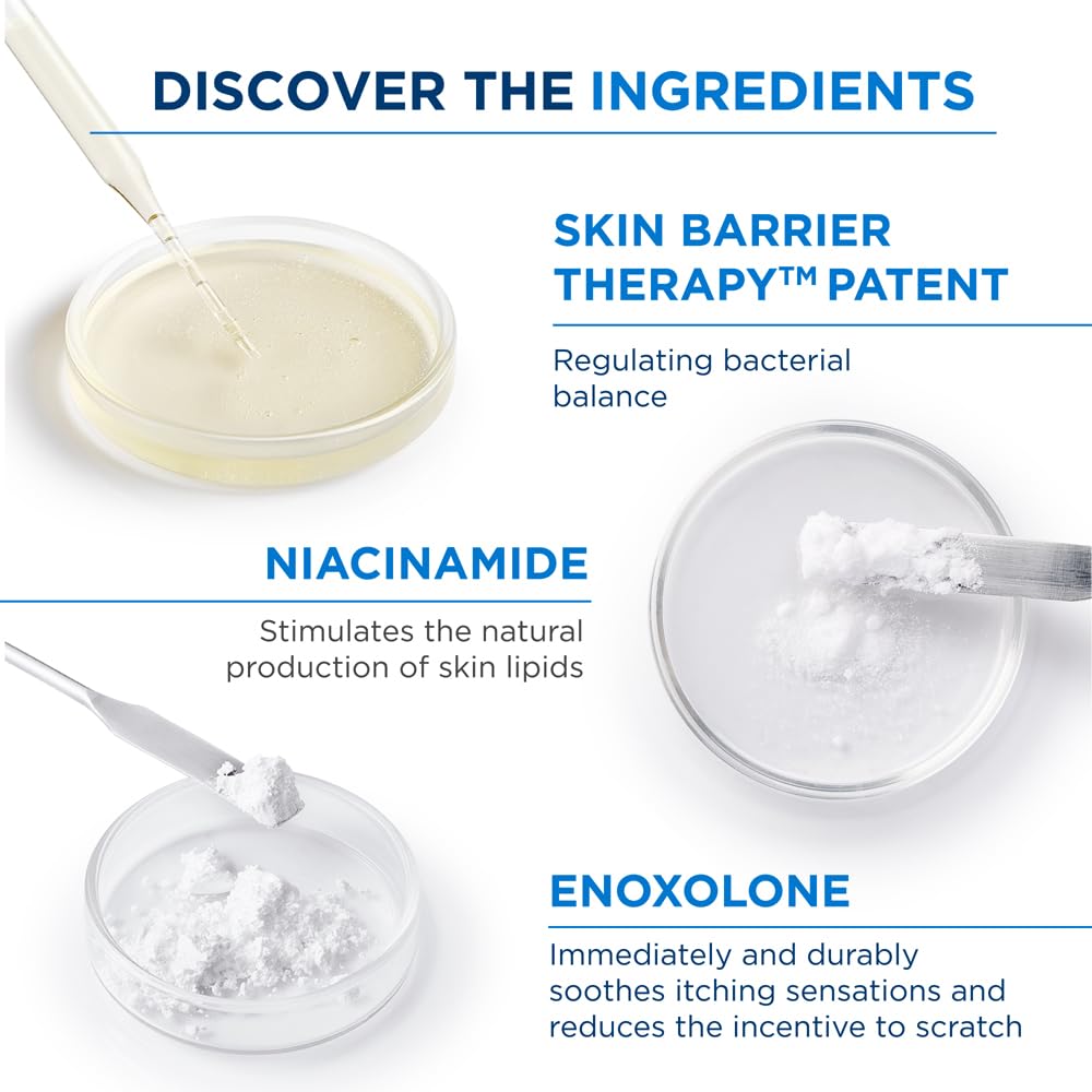 Product ingredients with text on a white background
