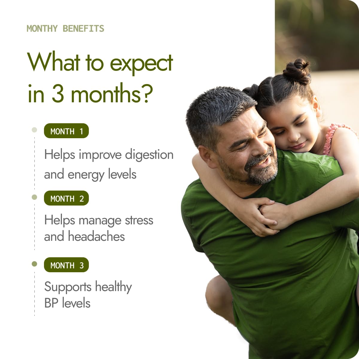 Kapiva BP Care Juice - 100% Ayurvedic Juice to Support Healthy Blood Pressure Levels| Arjuna, Jatamansi & 8 Other Herbs 500ml