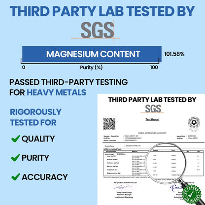 Carbamide Forte Chelated Magnesium Glycinate Supplement 2000mg Per Serving | Magnesium Supplement Supports Muscle Recovery & Better Sleep - 120 Veg Tablets