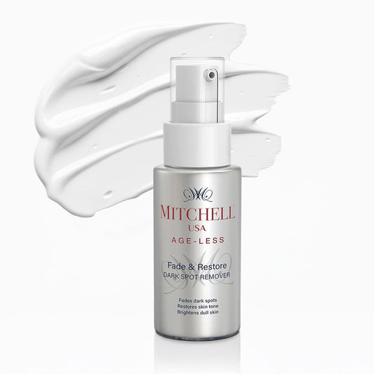 Mitchell USA Dark Spot Remover for Face | Fades Hyperpigmentation, Acne Marks & Dark Spots | Lotus Seed Extract, Pomegranate oil & Vitamin C | For Oily, Dry & Sensitive Skin of Men & Women | 50ml