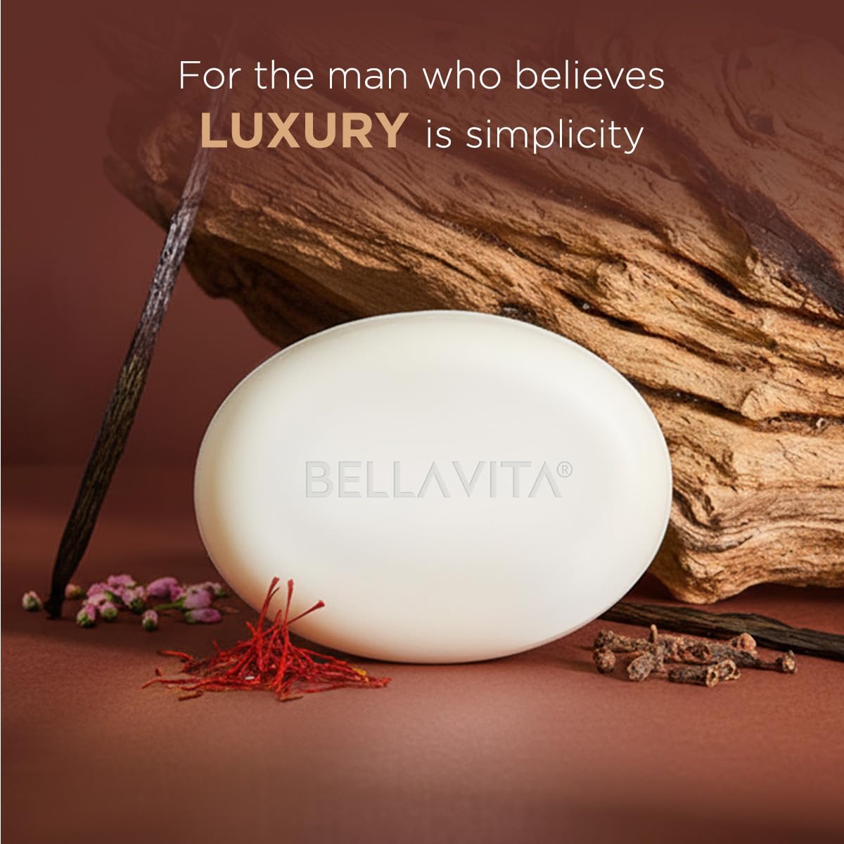 BELLAVITA Perfume Bathing Soap Bar for Men 3 x 100Gm with Pure Glycerin for Glowing Skin | CEO Man, Skai Aquatic and White Oud | Paraben and SLS Free