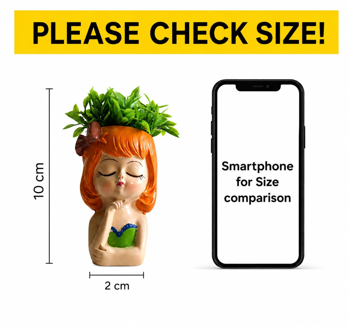 Kawai Homes Boho Girl 2 Resin Miniature Figurine Showpiece