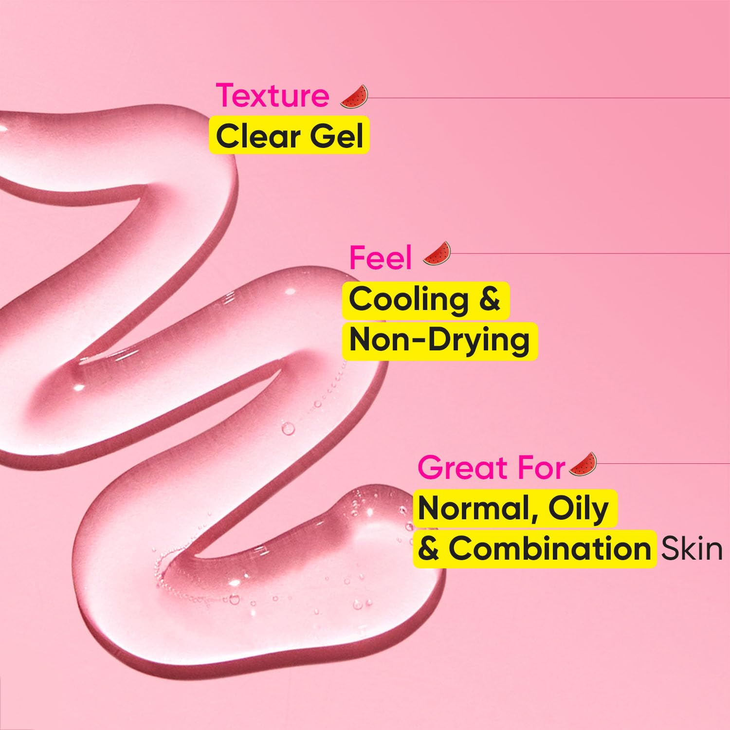 Zephivo DOT & KEY Watermelon Super Glow Gel Face Wash With Vitamin C&Cucumber|Face Wash For Glowing Skin|Oil Free Face Wash|Removes Excess Oil&Dirt|For Combination & Oily Skin|For Women & Men|100Ml
