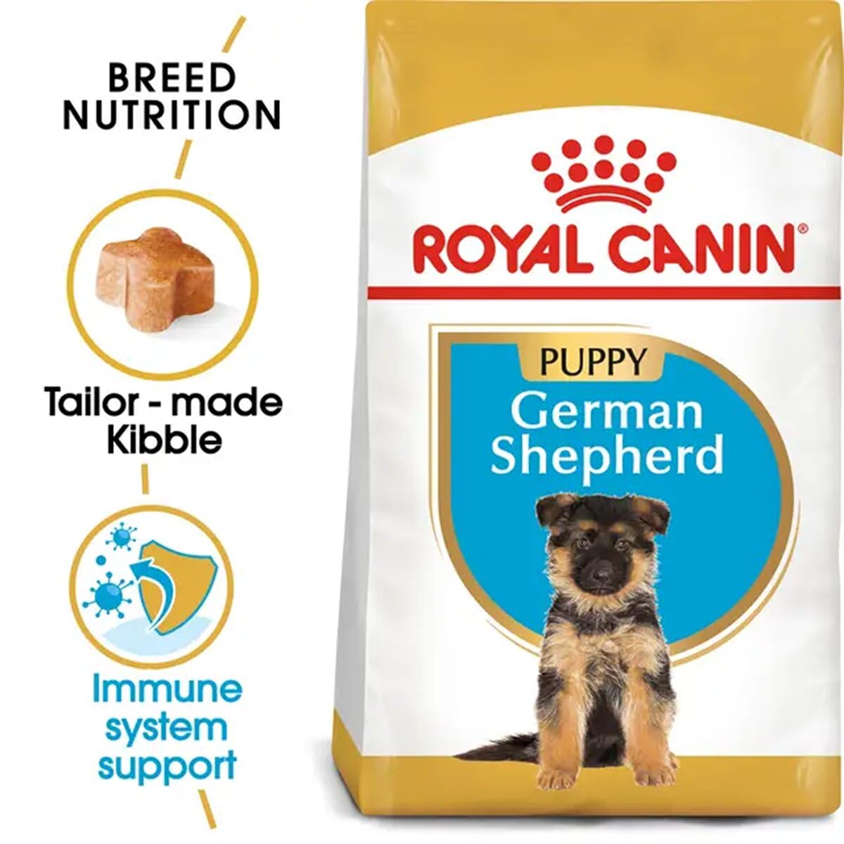 Royal Canin German Shepherd Puppy Food, Dry Food, Supports Immune System & digestive health, Promotes Bone & Joint Health, 1 Kg