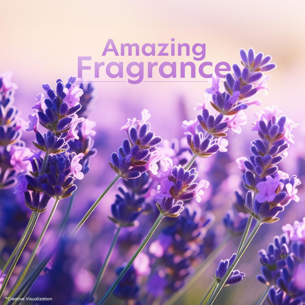 Vivel Fragrant Body Wash, Lavender & Almond Oil Shower Gel, 450 ml Pump Bottle, Moisturizing Bodywash For Soft & Smooth Skin, Effective Cleansing, For Women & Men