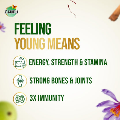 Zandu Dirghayuprash(900g) Anti AGEs Action*| Boosts Energy, Strength, Stamina | Helps Strengthens Bones & Joints | Goodness of Chyawanprash for 3X Immunity# | Helps Delay Skin Ageing | Scientifically Proven