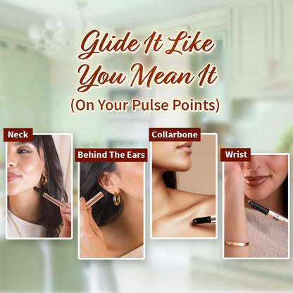 Plum BodyLovin’ Oh So Pistachio Solid Perfume Stick | 1.8gm | Solid Gel Perfume Stick | Pistachio & Hazelnut Notes | Sleek, Mess-Free & Long-Lasting | Alcohol-Free | Travel-Friendly