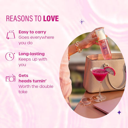 Plum BodyLovin’ Boardroom In Bora Bora Body Mist | Juicy Dragonfruit Meets Sweet Jasmine | Long-Lasting | Sweet Tropical Fragrance | With Notes Of Dragonfruit, Jasmine & Caramel | 100 ml