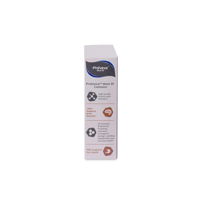 Prohance Mom SF Sucrose-Free Nutritional Chocolate Drink for Pregnancy - 200g | Fetal Growth & Brain Development | Protein, DHA, 25 Vitamins & Minerals | Trans Fat-Free, Gluten Free