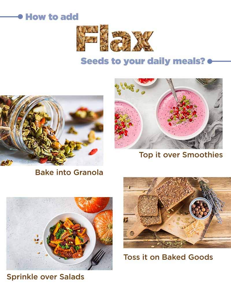 Roasted Flax Seeds by True Elements - Flax Seeds for Hair Growth | Alsi Seeds | Edible Seeds | Fibre & Protein Rich Superfood | Diet Food for Weight Loss