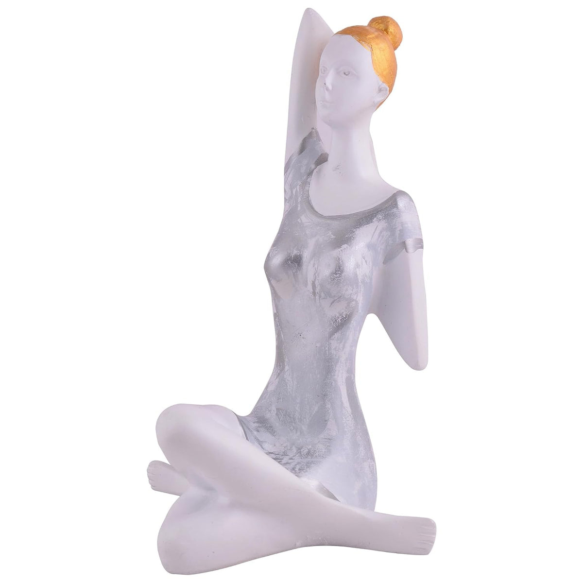 Yoga Lady Home & Office Decor showpiece (y800)