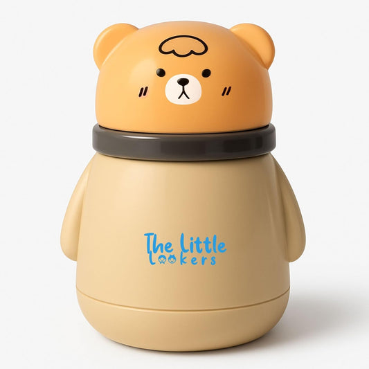 THE LITTLE LOOKERS Portable Baby Skin Care Baby Powder Puff With Box Holder Container For New Born & Kids For Baby Face & Body (Skin)