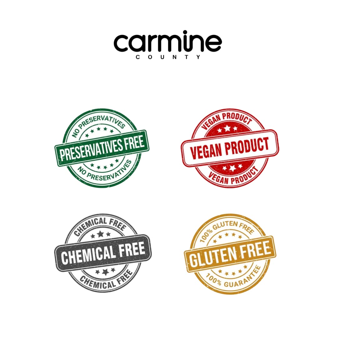 Carmine County 100% Pure & Natural Indian Vanilla Bean Powder, 20g | Aromatic Baking Enhancer | Rich in Flavor & Aroma | No Additives or Preservatives | Ideal for Cakes, Coffee, Sweets, Milkshakes, Cookies & Desserts