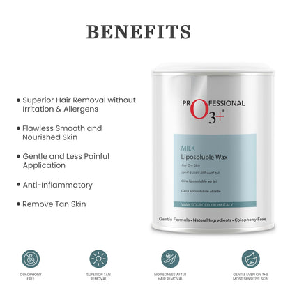 O3+ Milk Liposoluble Wax | 800g