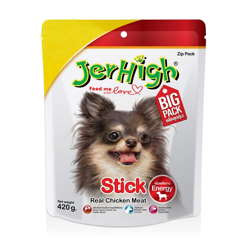 Jerhigh Stick Made with Real Chicken Meat, Medium, 420 g