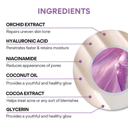 Innisfree Jeju orchid Face Lotion for Elasticity, Brightening and Nourishing | Moisturiser with Anti Aging Care with Hyaluronic Acid and Peptides-170ml