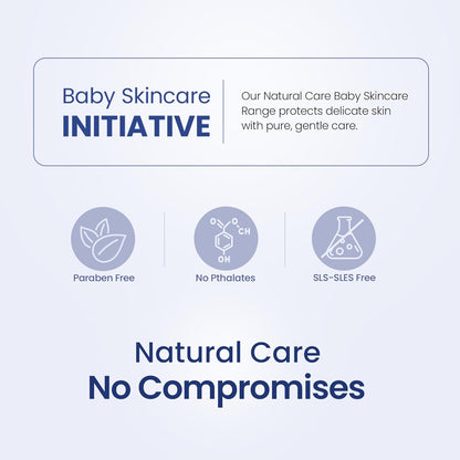 Mother Sparsh Natural Care Baby Shampoo-400ml | Tear Free Shampoo for Babies With Organic Coconut Oil, Calendula & Avocado | Suitable for Newborn Sensitive Skin