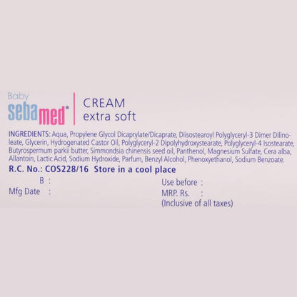 Baby Sebamed - Tube of 50 ml Cream