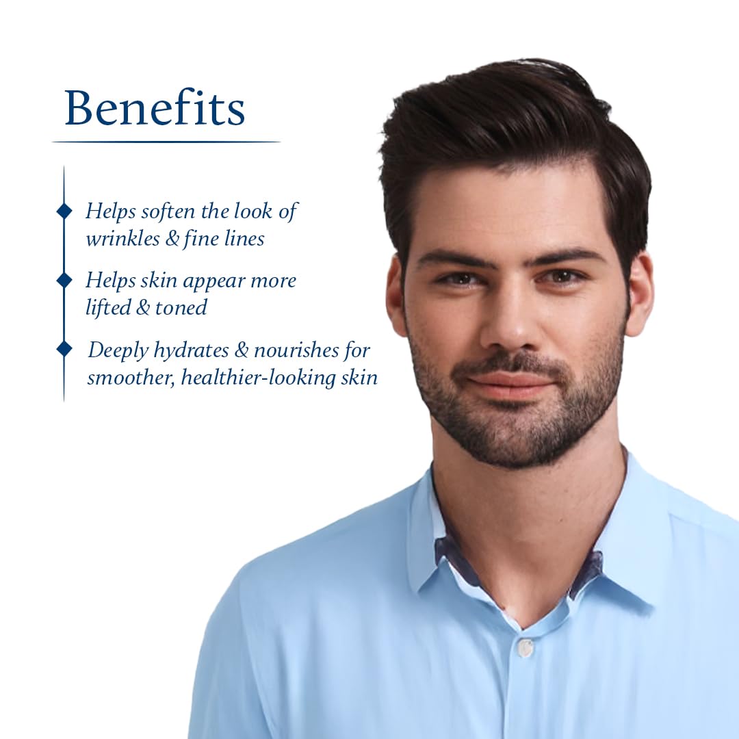 Blue Nectar Face Cream for Men Daily Moisturizing Anti Aging Cream for Men with Face Glow for Oily Skin and Normal Skin (14 Herbs, 50g)