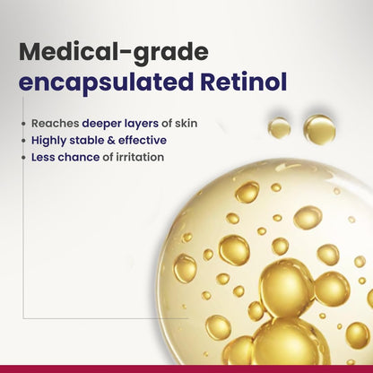 RE' EQUIL 0.1% Retinol Night Cream | Repairs Wrinkles & Fine Lines | Improves Skin Firmness | Beginner Friendly | All Skin Types | 30G