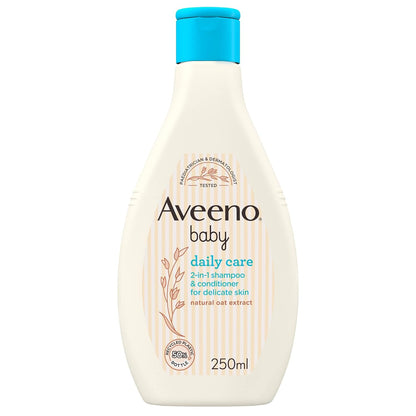 Aveeno Baby Daily Care 2 in 1 Shampoo & Conditioner 250 ml