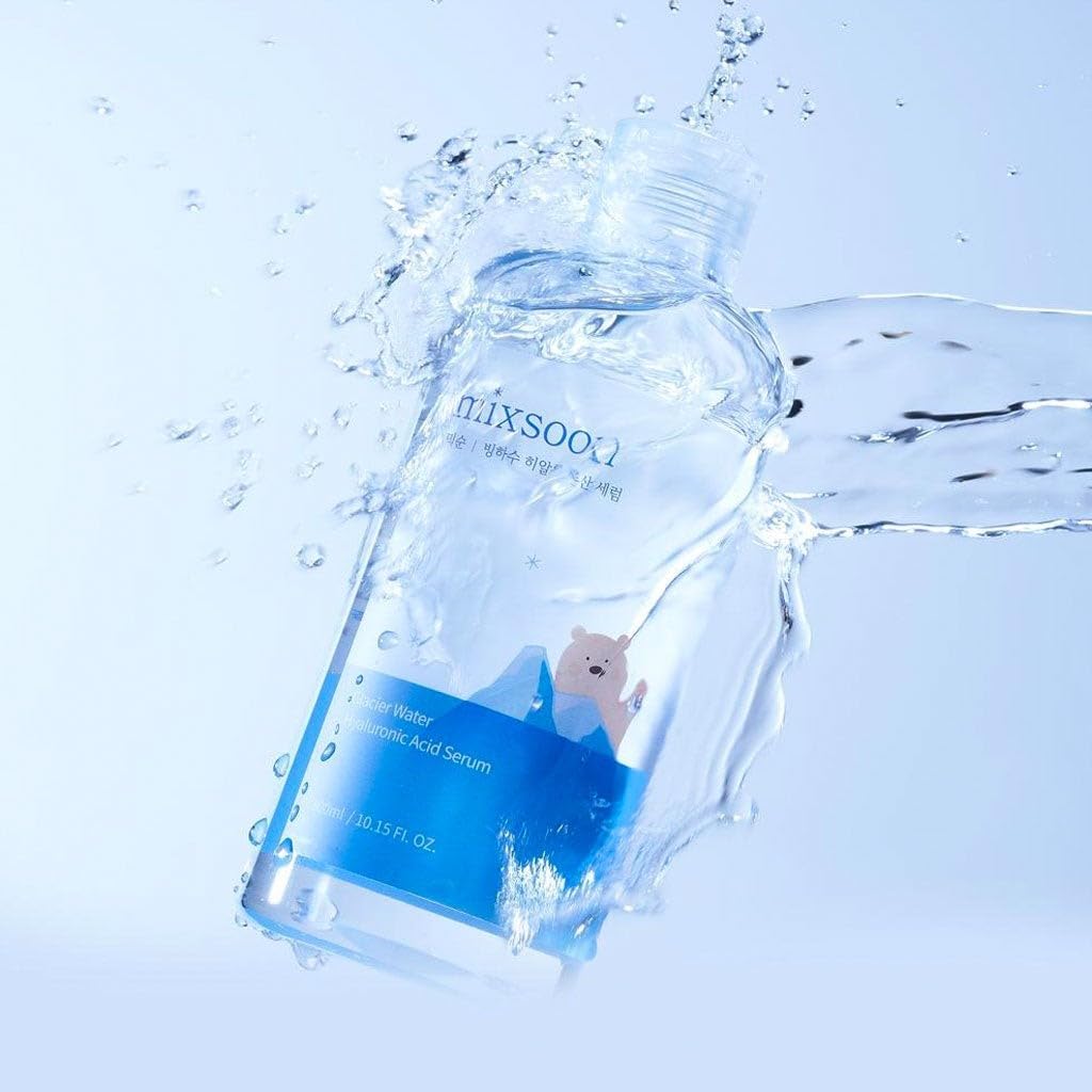 Mixsoon Glacier Water Hyaluronic Acid Serum – Deep Hydration for Dry Skin 300ml