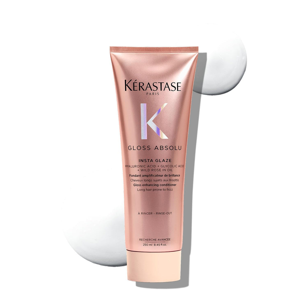 Kerastase Gloss Absolu hair care product on a white background