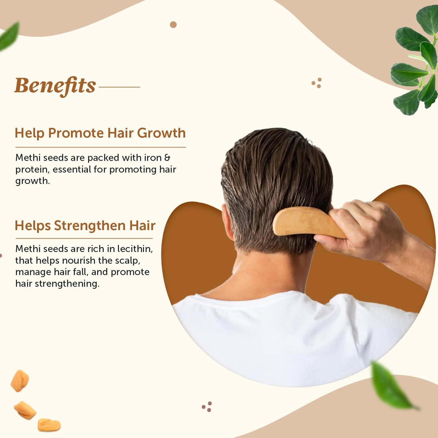 Neuherbs Methi Seeds Powder - 200g | Fenugreek Seeds Powder For Hair Hair Growth & Nourishment | 100% Pure & Natural With No Added Preservatives