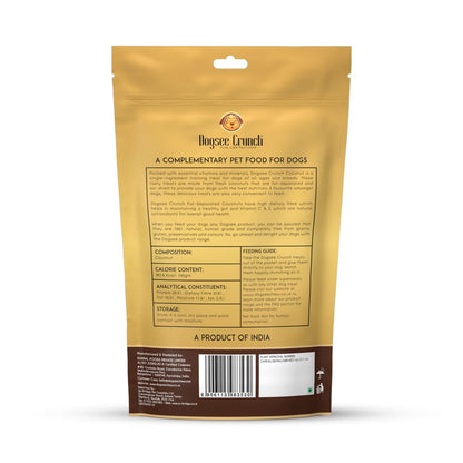 Dogsee Crunch Coconut Training Treats for Dogs - 50g Real Coconuts | for Better Digestive Health | Freeze-Dried Training Treats