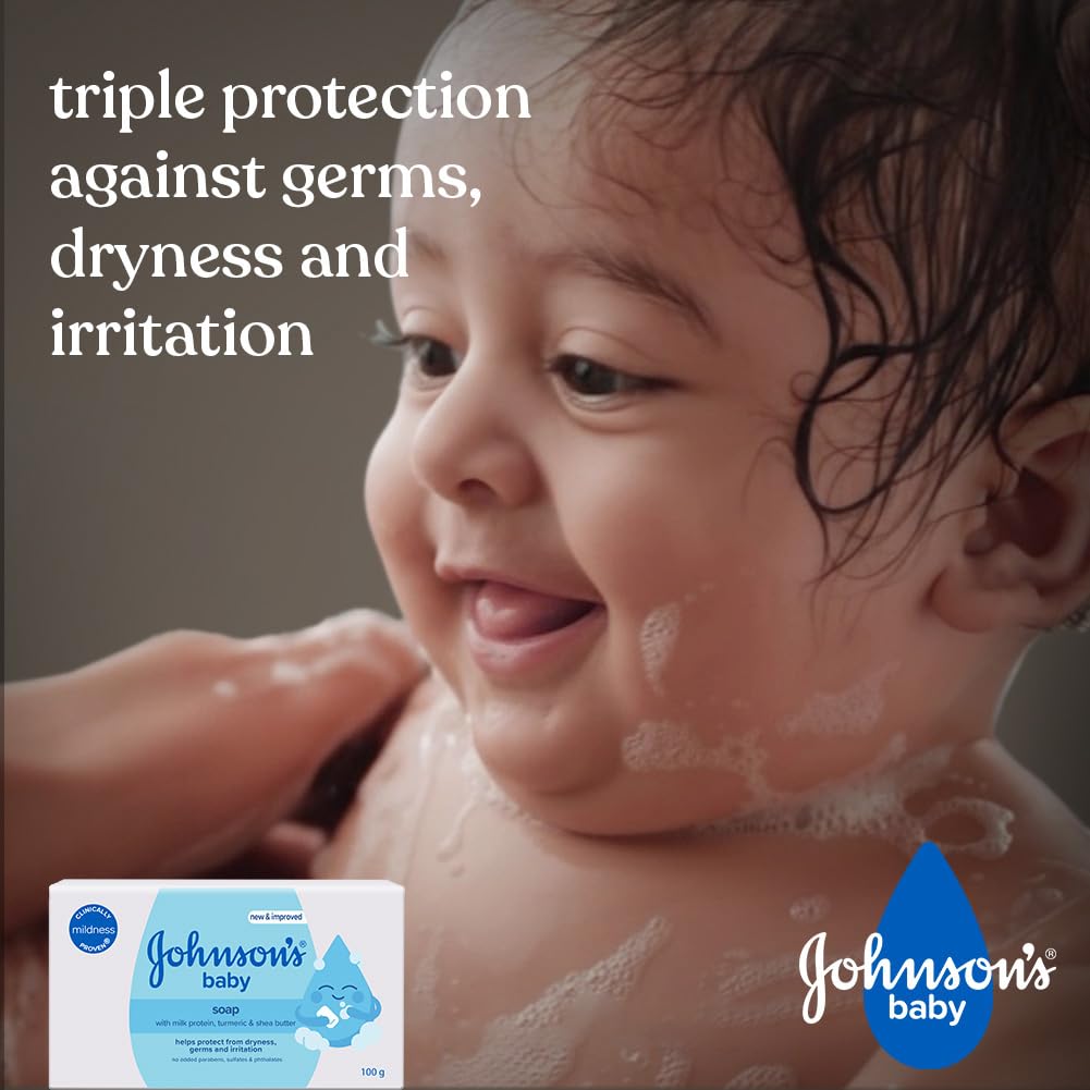 Johnson's Baby Soap (100g), White