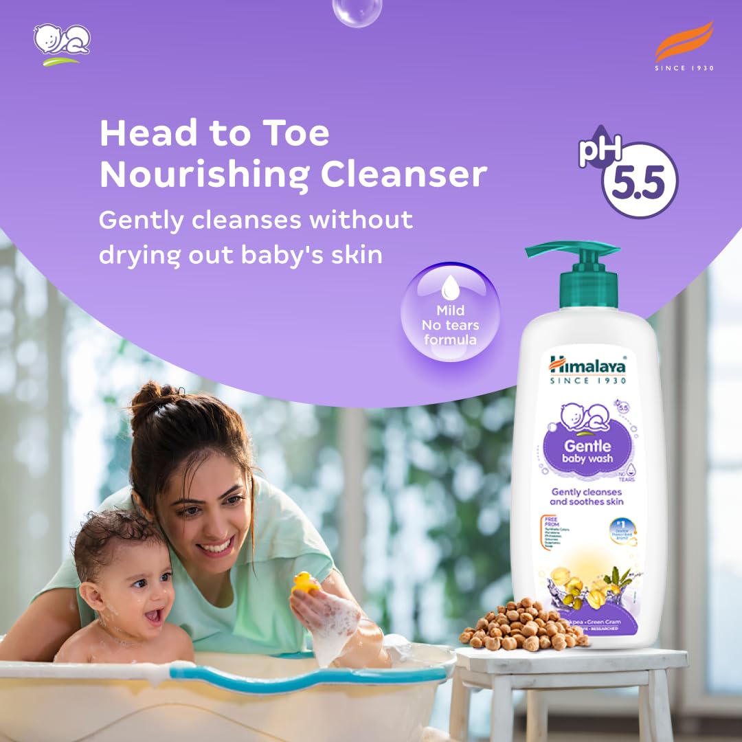 Himalaya Gentle Baby Wash (600ml)