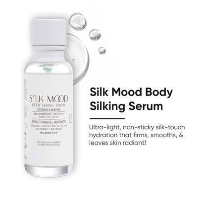 Personal Touch Silk Mood Body Silking Serum | Lightweight Non-Greasy Body Serum for Silky Smooth Skin & Natural Glow | Nourishing & Smoothing | 100 ml