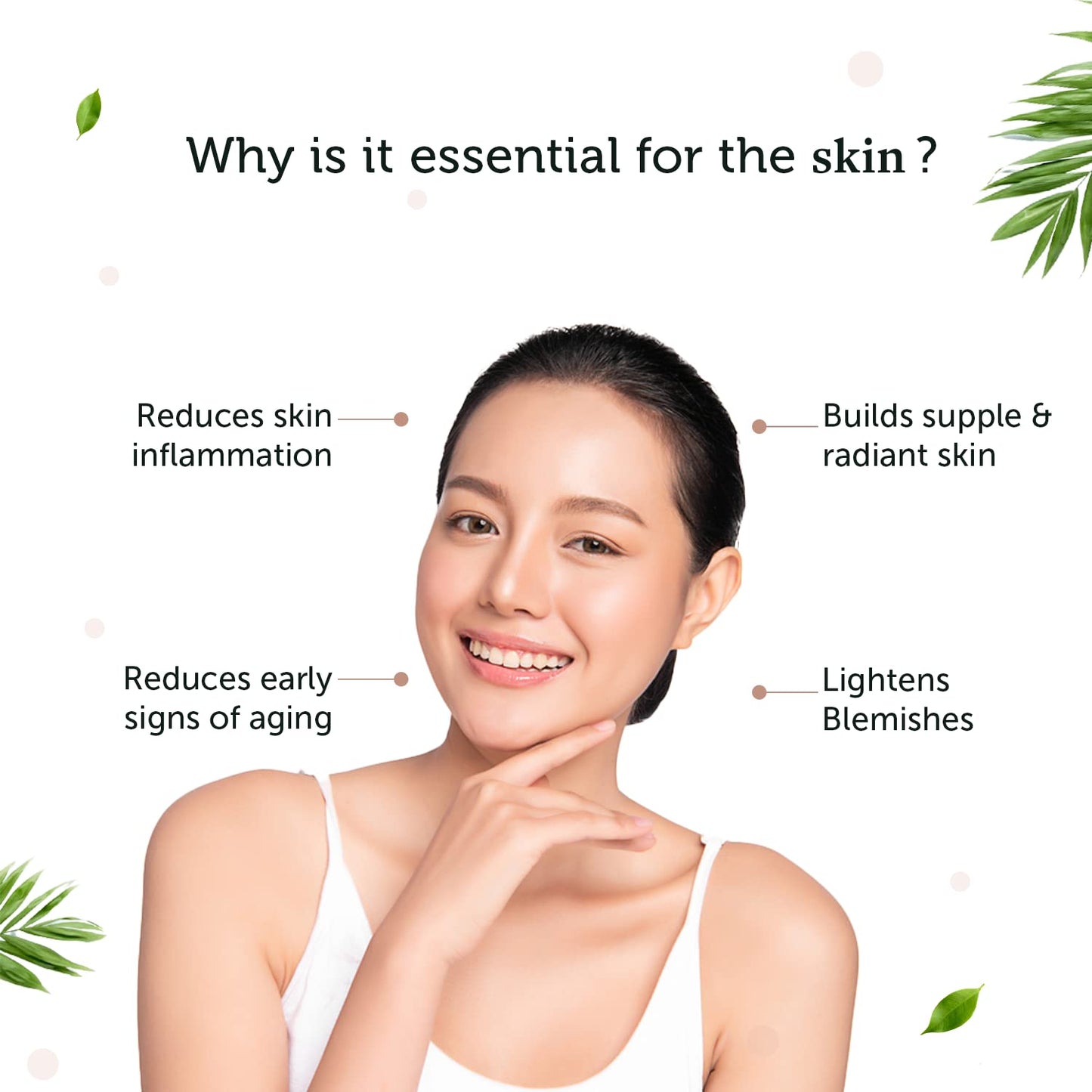 Neuherbs Vitamin E Capsules for Face & Hair | Plant Based Vitamin E Skin Supplement with Almond Oil & Sunflower Oil for Glowing Skin & Stronger Hair | 100% Vegan | Naturally Gluten Free - 30 Capsules