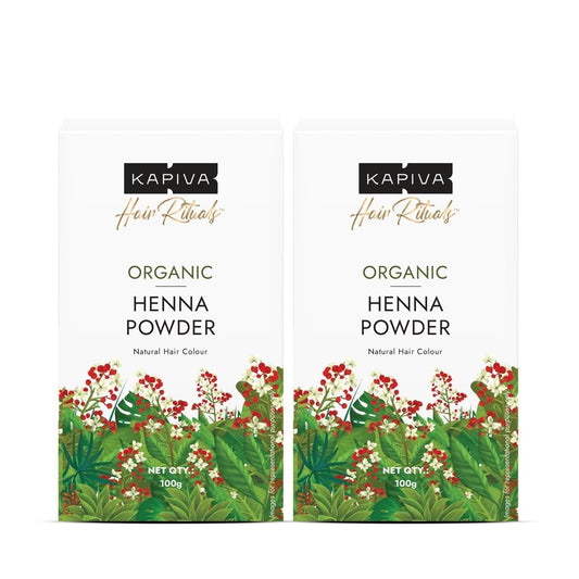 Kapiva Hair Rituals Organic Henna Powder 100g (Pack of 2)