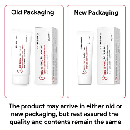 Retinol Intense Cream 0.1 Vitamin A Fine Lines, Sun Spots, Anti-Aging (40 Gram / 1.41 Oz)