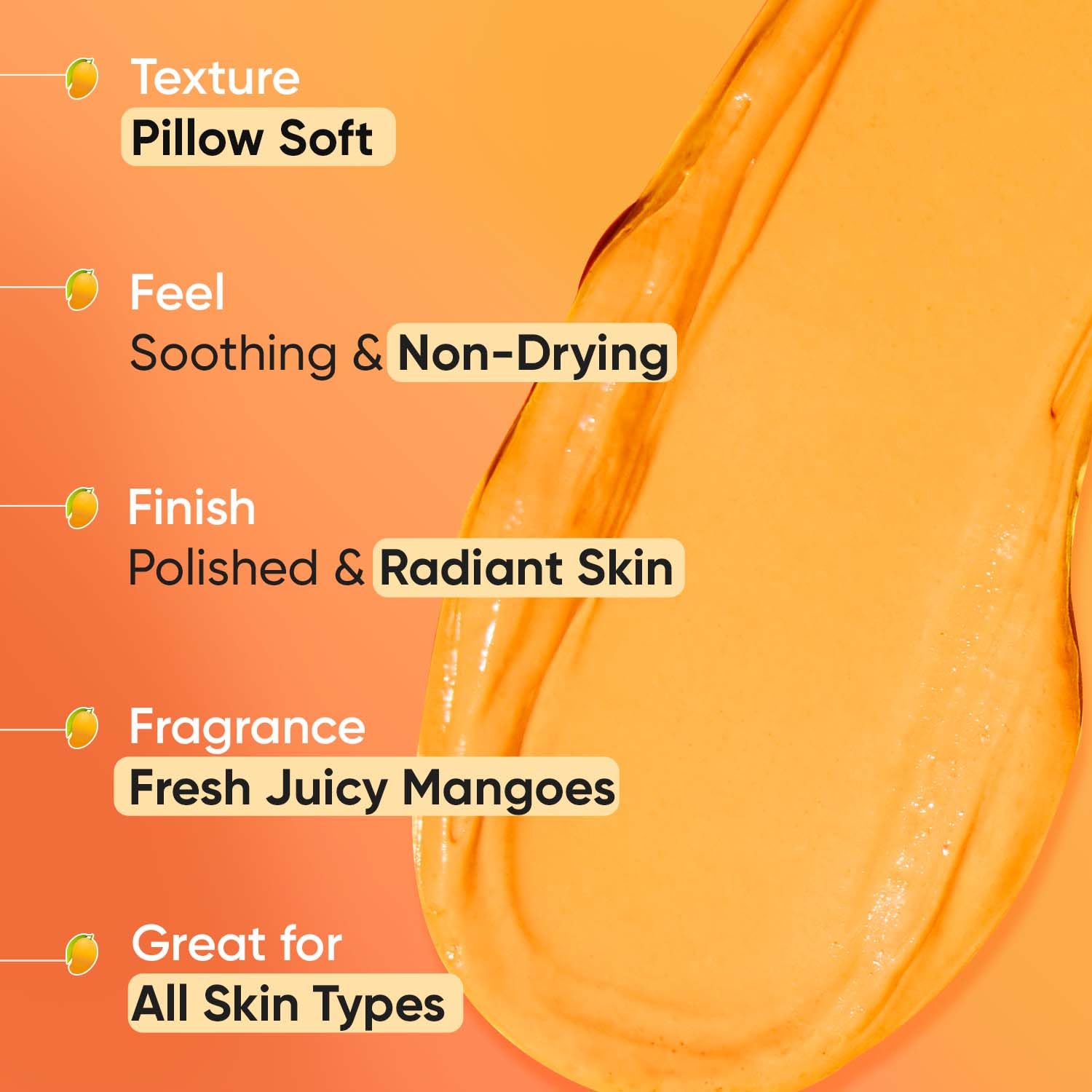 Zephivo Dot & Key Mango Detan Tan Removal Clay Mask | Clay Mask for Face with Glycolic & Lactic | Great for All Skin Types | Fresh Juicy Mango Fragrance | 70gm
