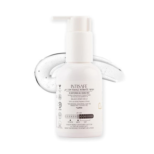 Personal Touch Skincare Intisafe pH 3.5 Intimate Wash | Re-Moisturising Mild Vaginal Wash 100ml