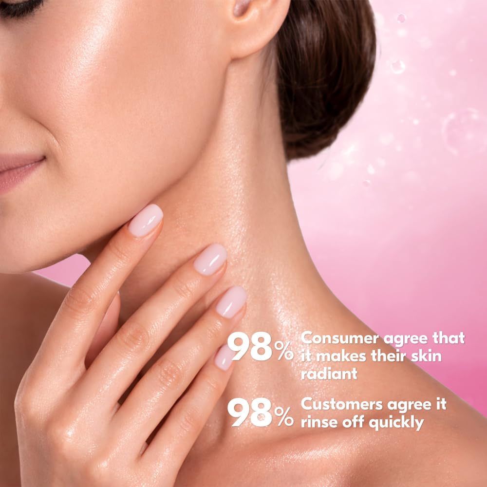 LUX Magnolia Magic Bodywash, with Niacinamide, 245ml for Radiant & Bouncy Skin Feel