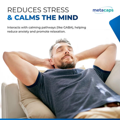 MetaCaps High-Purity Apigenin – 90 Veg Capsules | Standardized Chamomile Extract | Bio-Enhanced with Black Pepper for Maximum Absorption | Natural Sleep Support & Nighttime Recovery | Supports NAD+ Levels & Cellular Aging | Non-GMO & Vegan