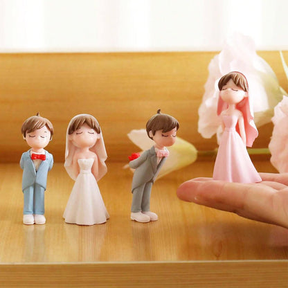 ascension Romantic Love Proposal Couple Gift for Girlfriend Boyfriend Husband Wife Miniature Statue Figurine for Valentines Day Gift Proposal Day Lovely Couple Gift for Your Love Valentine Gifts