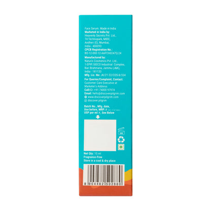 Pilgrim 15% Vitamin C Serum 10ml for Glowing Skin with Ferulic Acid & Kakadu Plum | Advanced Dark Spot Corrector, Hyperpigmentation & Brightening Face Serum | For All, Combination, Normal Skin