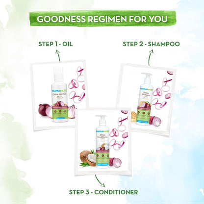 Mamaearth Onion Hair Oil for Hair Growth & Hair Fall Control with Redensyl 50 ml