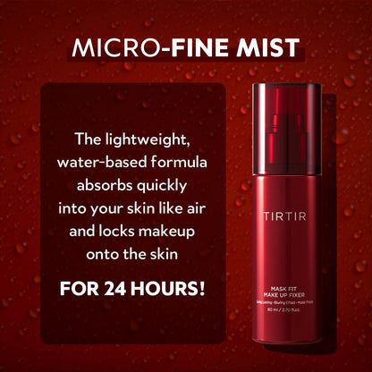 TIRTIR Milk Skin Toner Light | Mask Fit Make-up Fixer Mask Fit Makeup Fixer | 80 ML By HobbyOne Japan