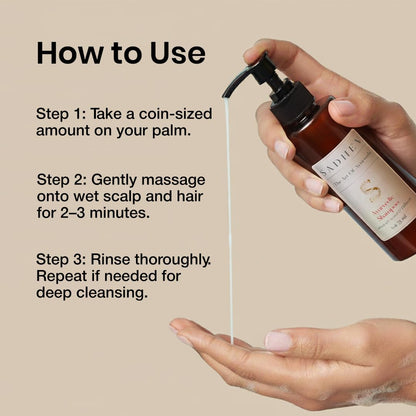 Sadhev Hibiscus Organic Natural Hair Shampoo With Goodness Of Coconut And Hibiscus, For Hairfall Control